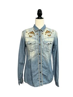 URBAN OUTFITTERS Staring at Stars Embroidered Long Sleeve